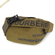 BURBERRY バーバリー ボディバッグ ロゴ カーキグリーン 8050810
