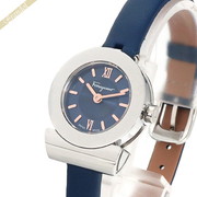 Ferragamo フェラガモ レディース腕時計 Gancino ガンチーニ ブレスレット 23mm ネイビー SF4302321