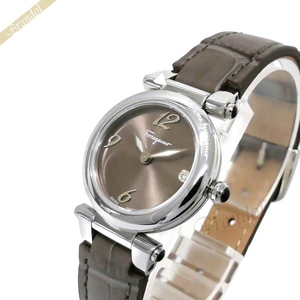 Ferragamo フェラガモ レディース腕時計 IDILLIO 25mm グレー系 SFEY00219