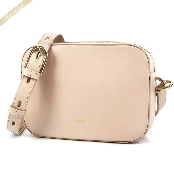 Brandol / FURLA フルラ ショルダーバッグ シンプル レザー カメラ 