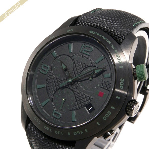 GUCCI グッチ メンズ腕時計 Gタイムレス G-Timeless クロノグラフ 46mm ブラック YA126225