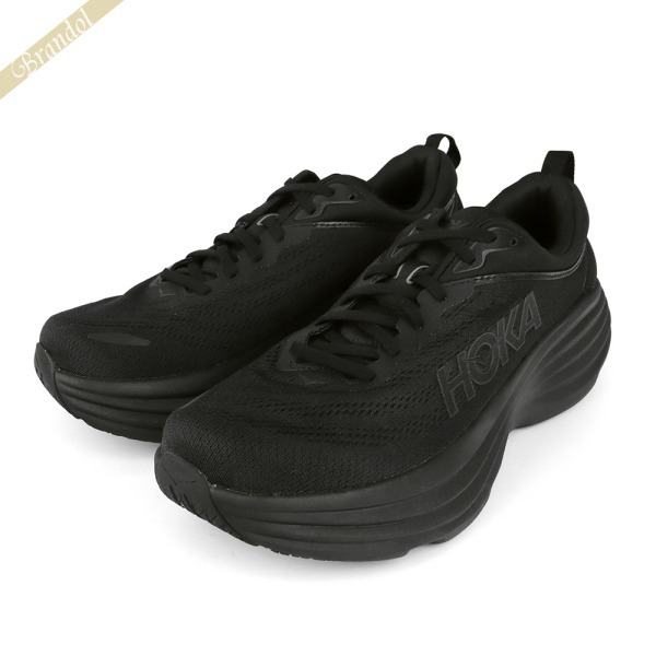 Brandol / HOKA ONE ONE ホカオネオネ スニーカー ボンダイ8 BONDI 8 27.0cm ブラック 1123202  BLACK/BLACK