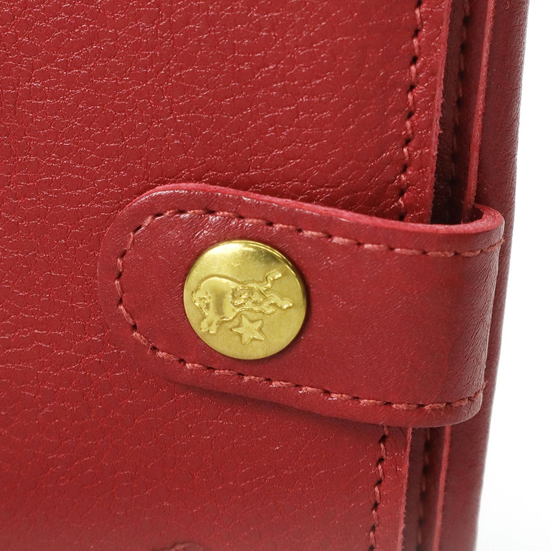 Brandol / IL BISONTE イルビゾンテ 二つ折り財布 本革 レザー