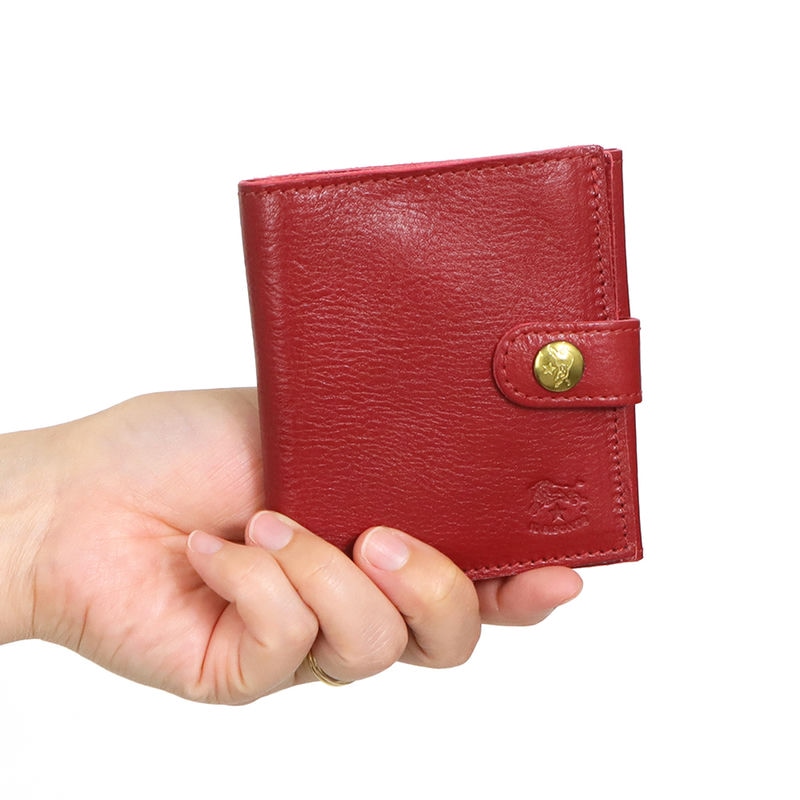 Brandol / IL BISONTE イルビゾンテ 二つ折り財布 本革 レザー