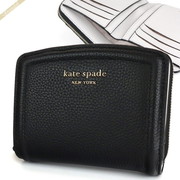 kate spade ケイトスペード 二つ折り財布 ノット スモール ブラック K5610 001