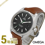 OMEGA オメガ メンズ腕時計 シーマスター アクアテラ コーアクシャル クロノメーター ゴルフモデル 41.5mm 自動巻き ブラック×ブラウン 231.12.42.21.01.003