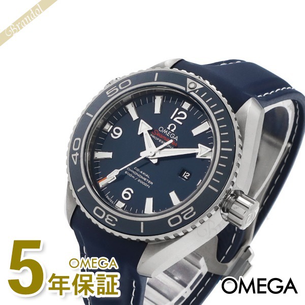 OMEGA オメガ メンズ腕時計 シーマスター プラネットオーシャン コーアクシャル クロノメーター 38mm 自動巻き ブルー 232.92.38.20.03.001