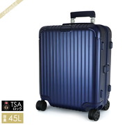 RIMOWA リモワ スーツケース ESSENTIAL エッセンシャル キャリーバッグ TSAロック 縦型 45L Sサイズ マットブルー 832.56.61.4 BLUE