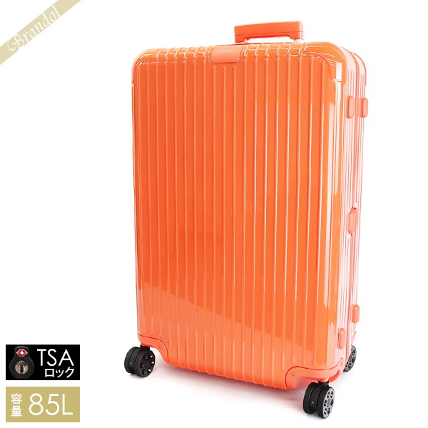 RIMOWA リモワ キャリーケース ESSENTIAL エッセンシャル キャリーバッグ TSAロック 縦型 85L Lサイズ オレンジ 832.73.84.4 CORAL