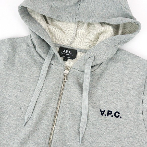 Brandol / A.P.C. アーペーセー パーカー ワンポイントロゴ 長袖 L