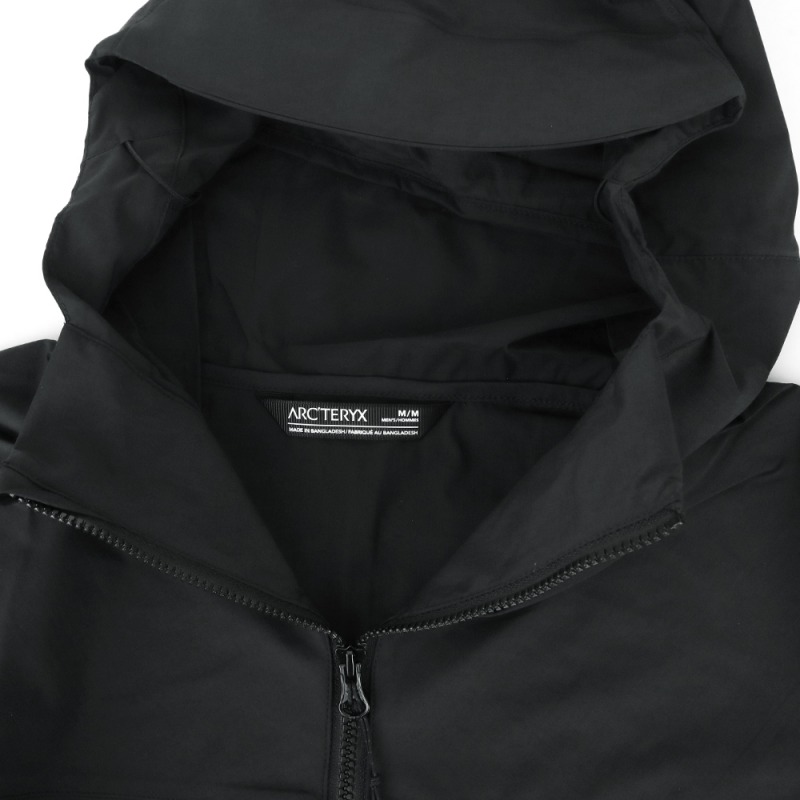 【L】ARC'TERYX スコーミッシュフーディ ブラック アークテリクス ARC'TERYX（アークテリクス） スコーミッシュ フーディ ウィンドシェル