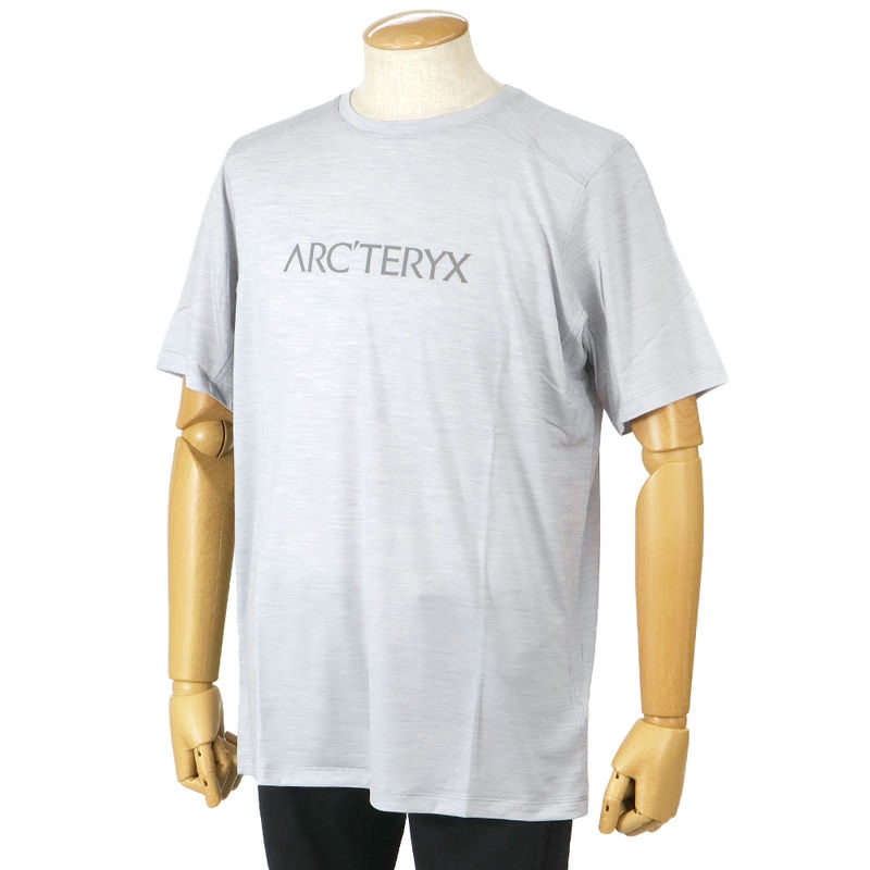 ARC'TERYX メリノウール 半袖 Tシャツ ブラック Mサイズ ARC'TERYX（アークテリクス） イオニアメリノウールアークワードロゴSS