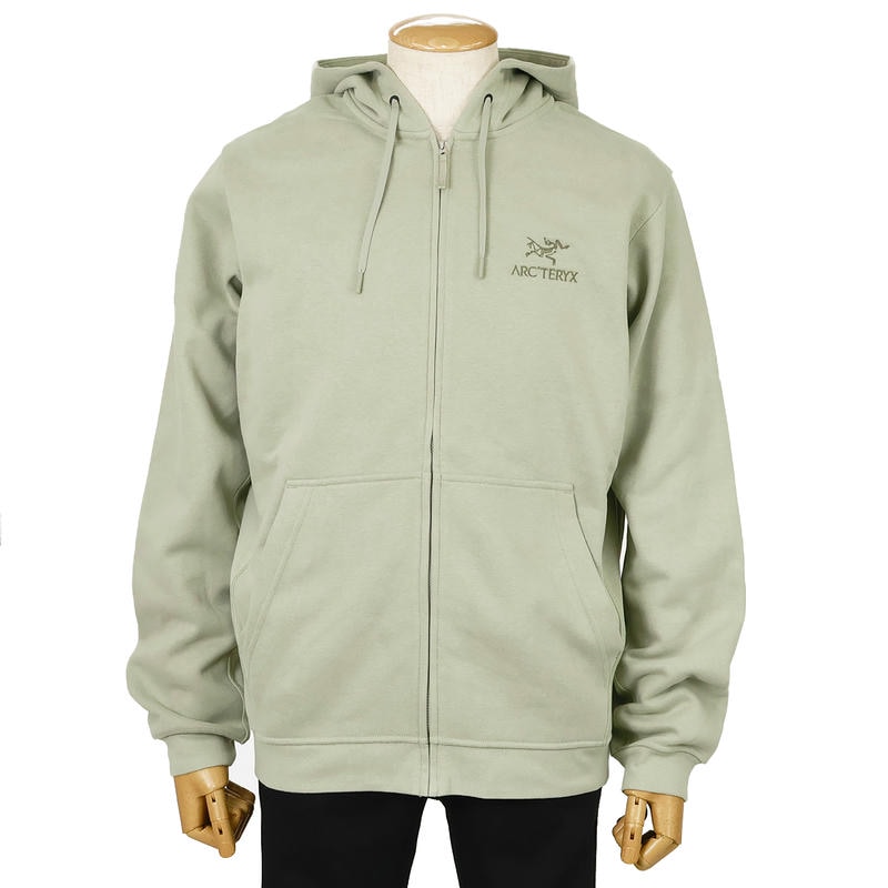 ARC’TERYX アークテリクス エンブレム フリース フルジップ フーディ メンズ Lサイズ ライトカーキ X000009929 Habitat L