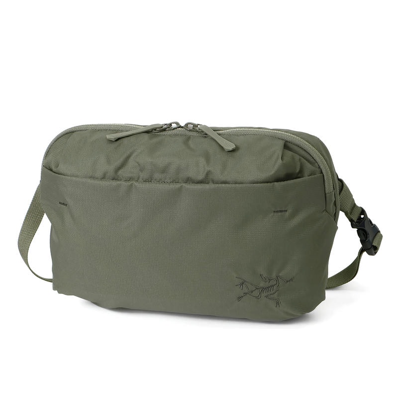 ARC’TERYX アークテリクス ショルダーバッグ Heliad ヒリアド クロスボディ 2way ウェストバッグ カーキ X000010359 Forage