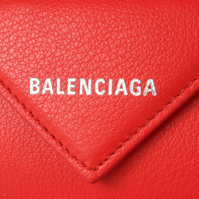 Brandol / BALENCIAGA バレンシアガ 三つ折り財布 ペーパー ミニ財布