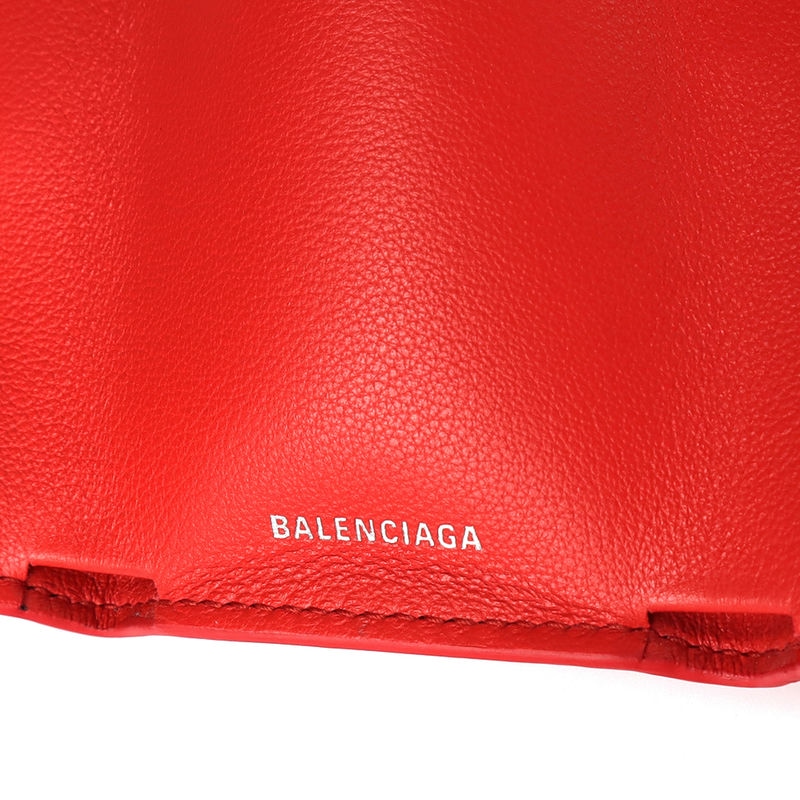 Brandol / BALENCIAGA バレンシアガ 三つ折り財布 ペーパー ミニ財布