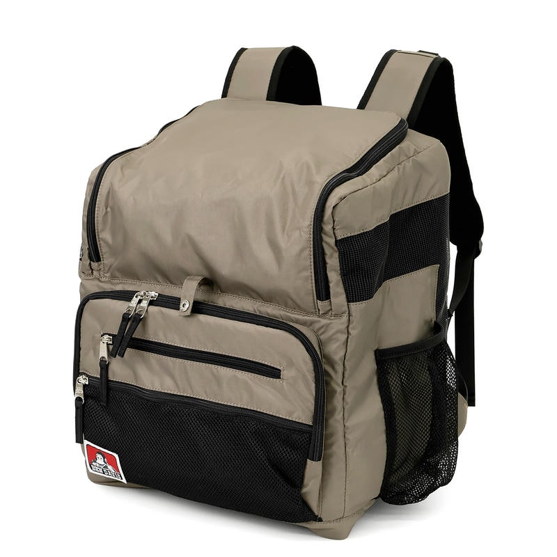 BEN DAVIS ベン・デイビス リュック型 ペットキャリー ソフトタイプ ペット用 キャリーバッグ グレージュ BDD-9001 GREY