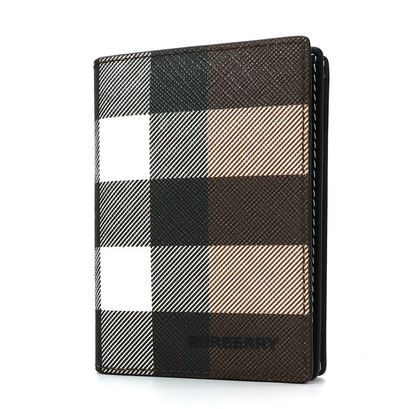 BURBERRY バーバリー 名刺入れ ジャイアントチェック カードケース ブラウン系 8052798