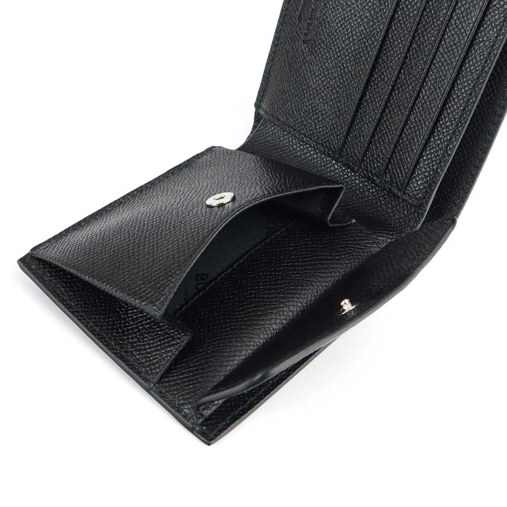 Brandol / BURBERRY バーバリー 二つ折り財布 TBロゴ ブラック 8062680