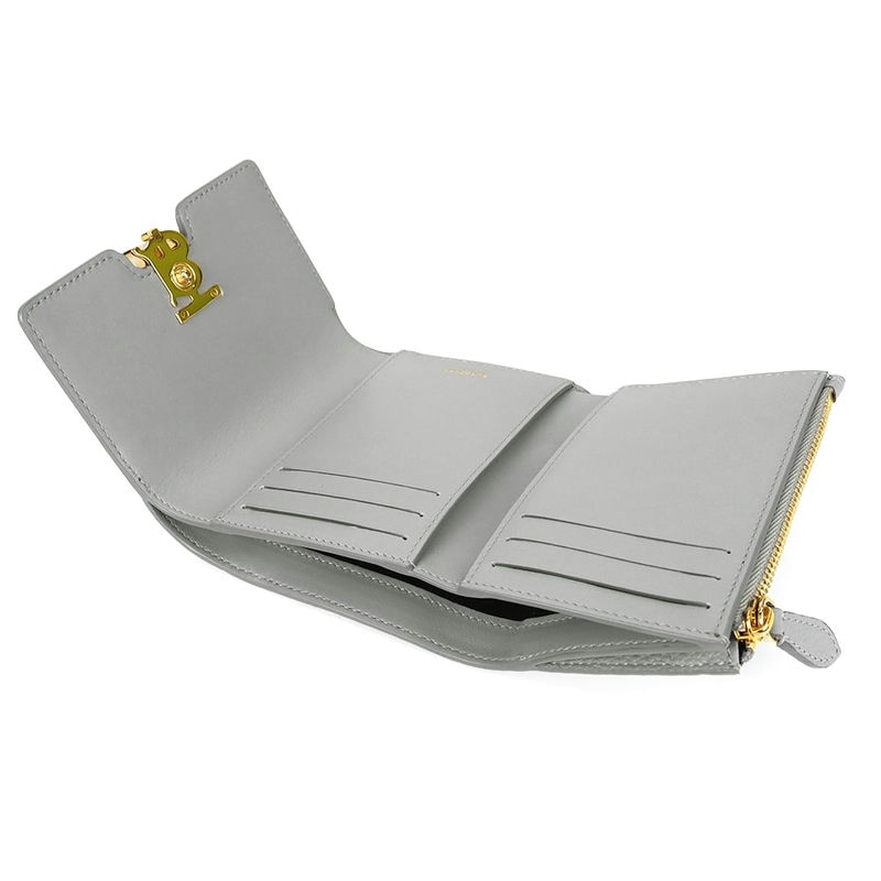 Brandol / BURBERRY バーバリー 三つ折り財布 TBロゴ コンパクト