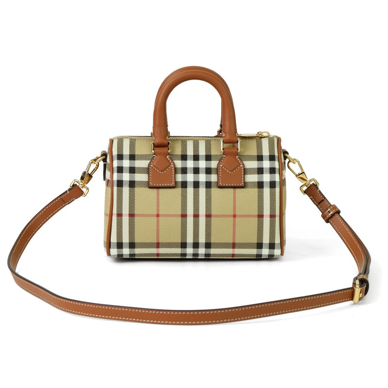 バーバリー チェック柄が可愛い2wayショルダーバッグ 斜めがけ カバン Brandol / BURBERRY バーバリー ショルダーバッグ チェック柄 2way