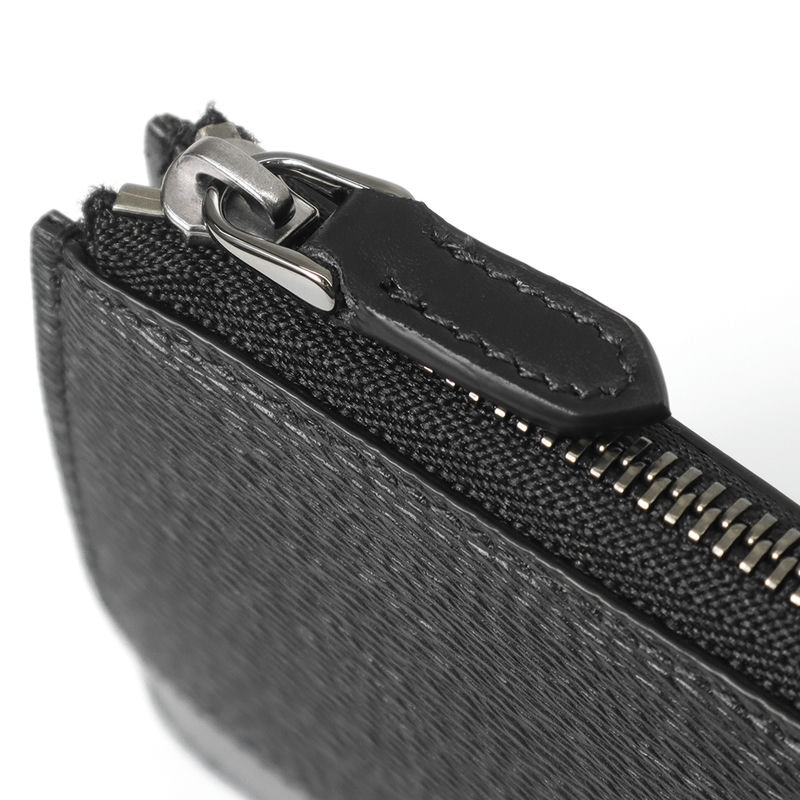 Brandol / BVLGARI ブルガリ 小銭入れ キーリング付 レザー コイン