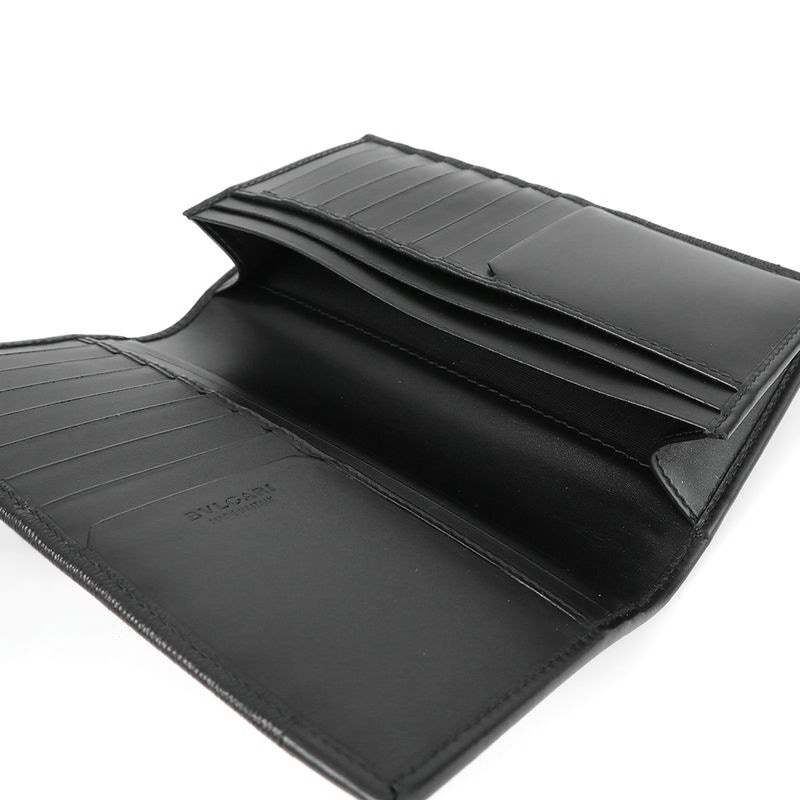 Brandol / BVLGARI ブルガリ 長財布 SERPENTI セルペンティ ブラック