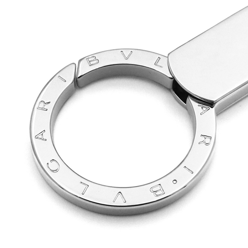 Brandol / BVLGARI ブルガリ キーリング レザー リング キーホルダー