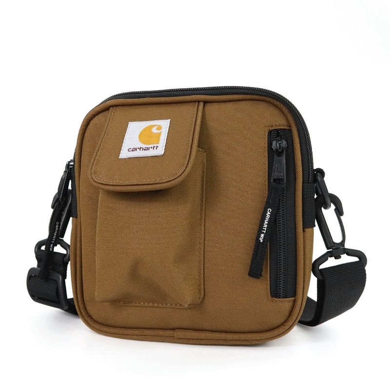Carhartt カーハート ショルダーバッグ エッセンシャルズ バッグ スモール ブラウン I031470 1CN