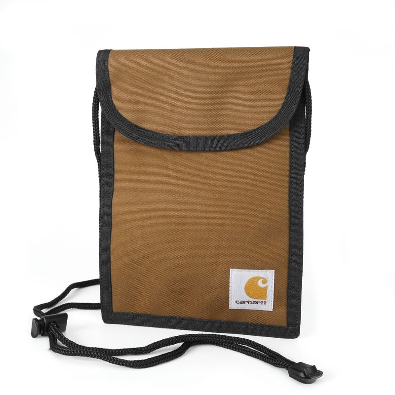 Carhartt カーハート ショルダーバッグ COLLINS コリンズ ネックポーチ ブラウン I031576 1CN