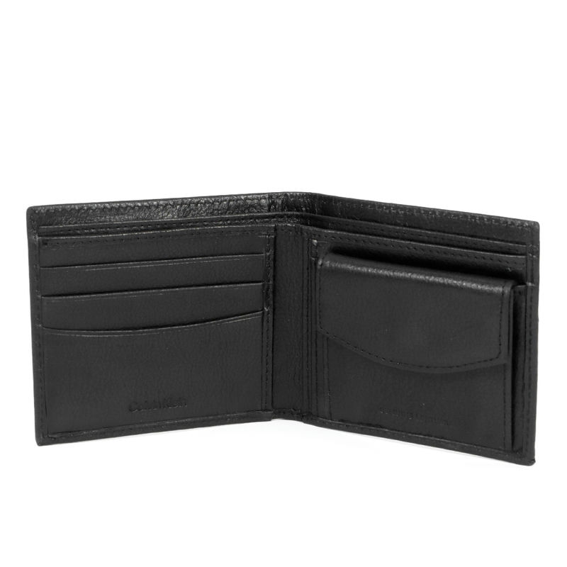 Brandol / Calvin Klein カルバンクライン 二つ折り財布 ブラック