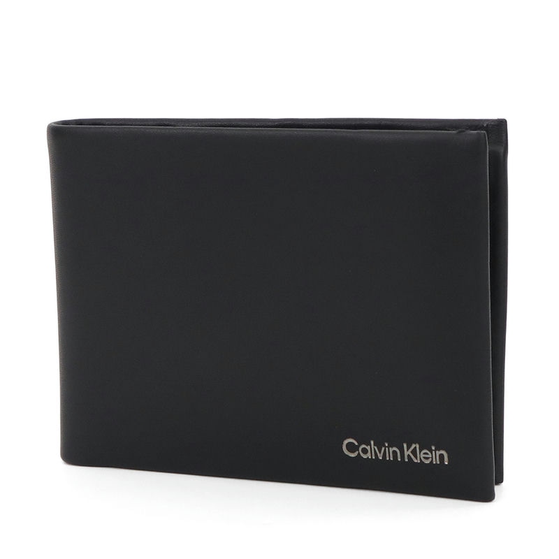 Calvin Klein カルバンクライン 二つ折り財布 ブラック K50K510599BAX