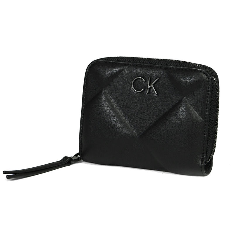 Calvin Klein カルバンクライン 二つ折り財布 ラウンドファスナータイプ ブラック K60K610785 BAX