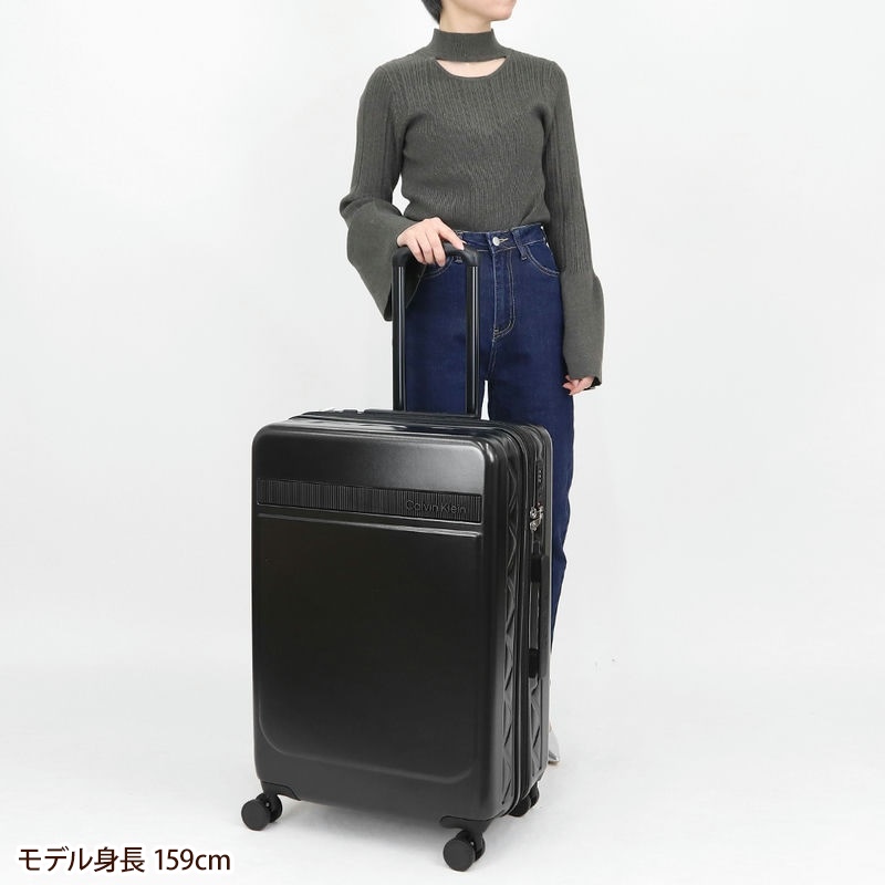 On Court-T ブラック Lサイズ 新品未使用品 Brandol / Calvin Klein カルバンクライン スーツケース 65L First