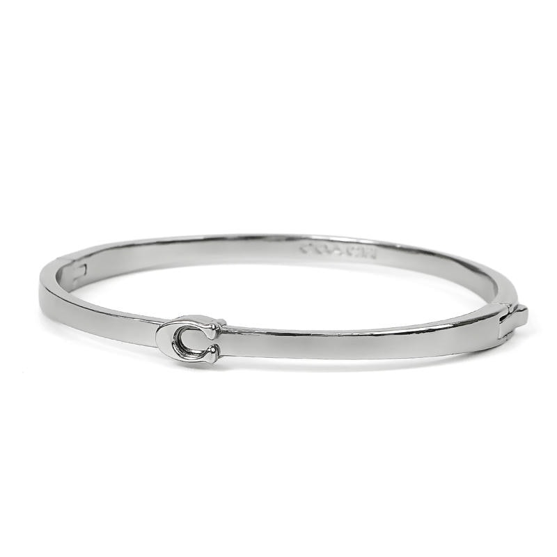 Brandol / COACH コーチ バングル Cモチーフ シルバー 546477RHO030