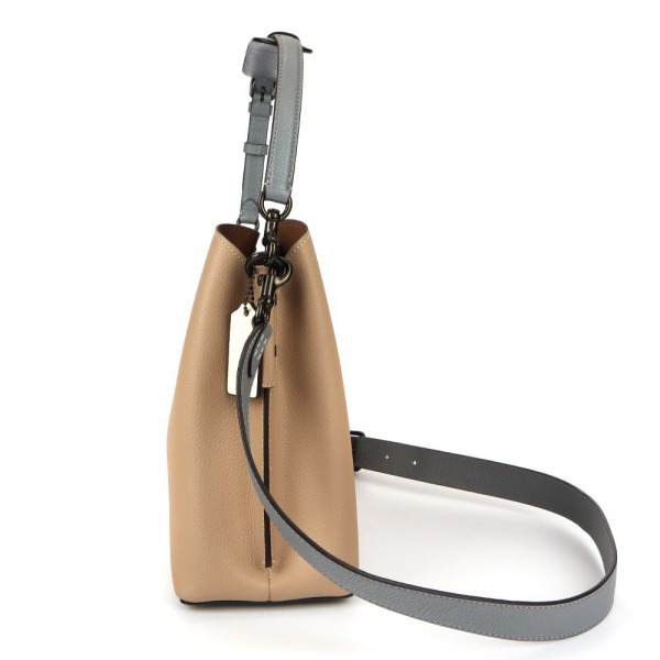 COACH ベージュ ショルダーバッグ COACH コーチ ショルダーバッグ ポピー ベージュ F17925 肩掛け