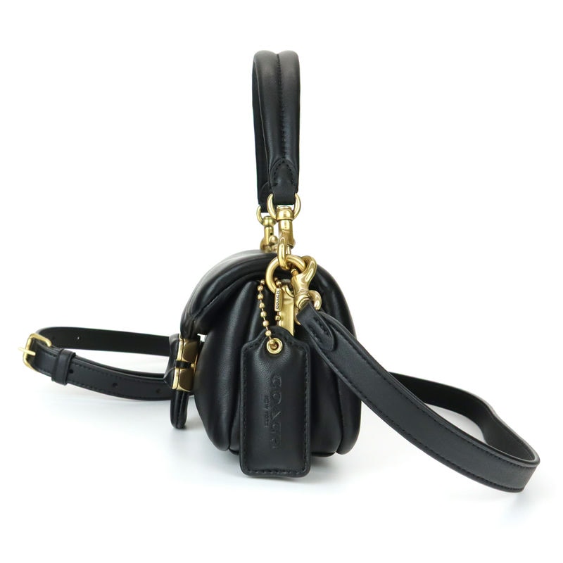 Brandol / COACH コーチ ショルダーバッグ タビー 2wayバッグ ブラック