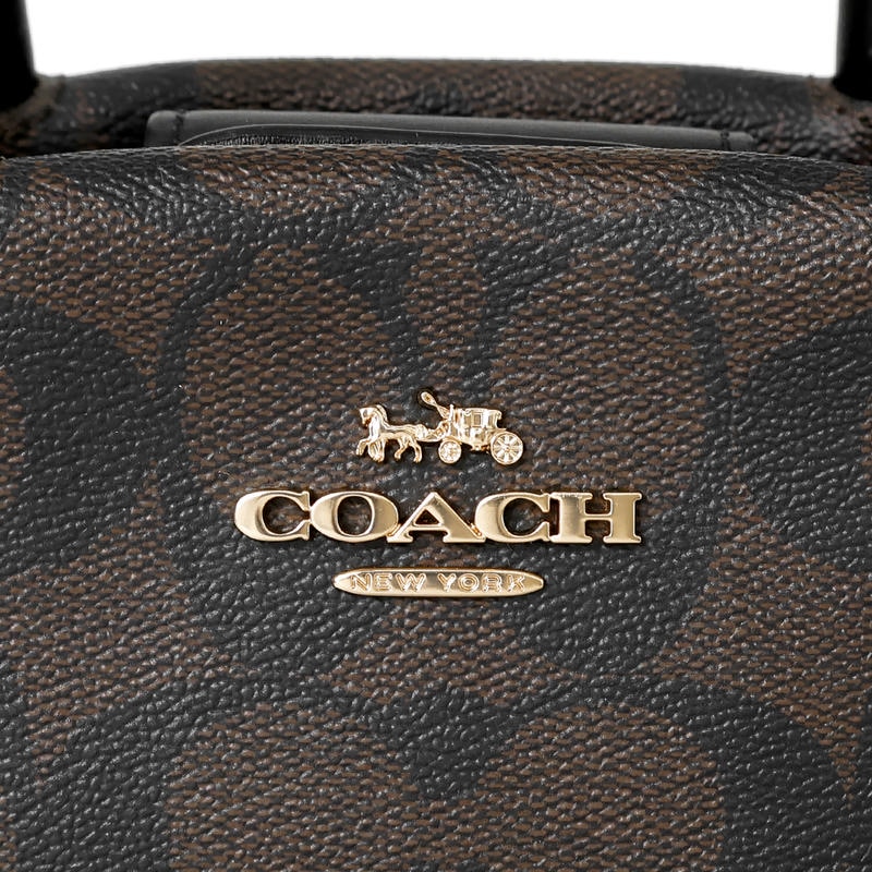 Brandol / COACH コーチ ミニトートバッグ Cally 17 シグネチャー