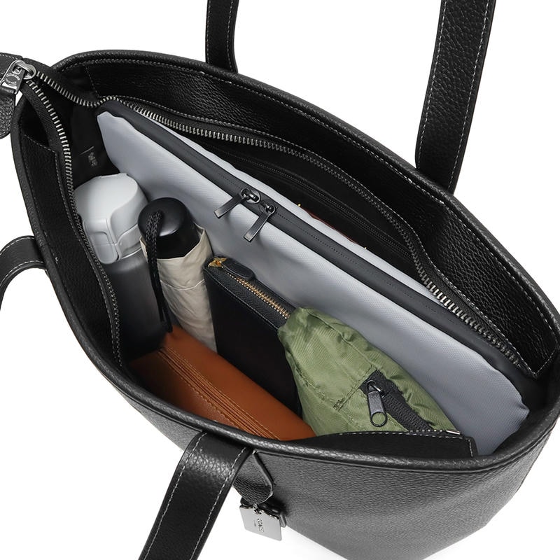 【未使用に近い】 coach コーチ サリバン C9876 レザー ブラック Brandol / COACH コーチ トートバッグ レザー サリバン トート