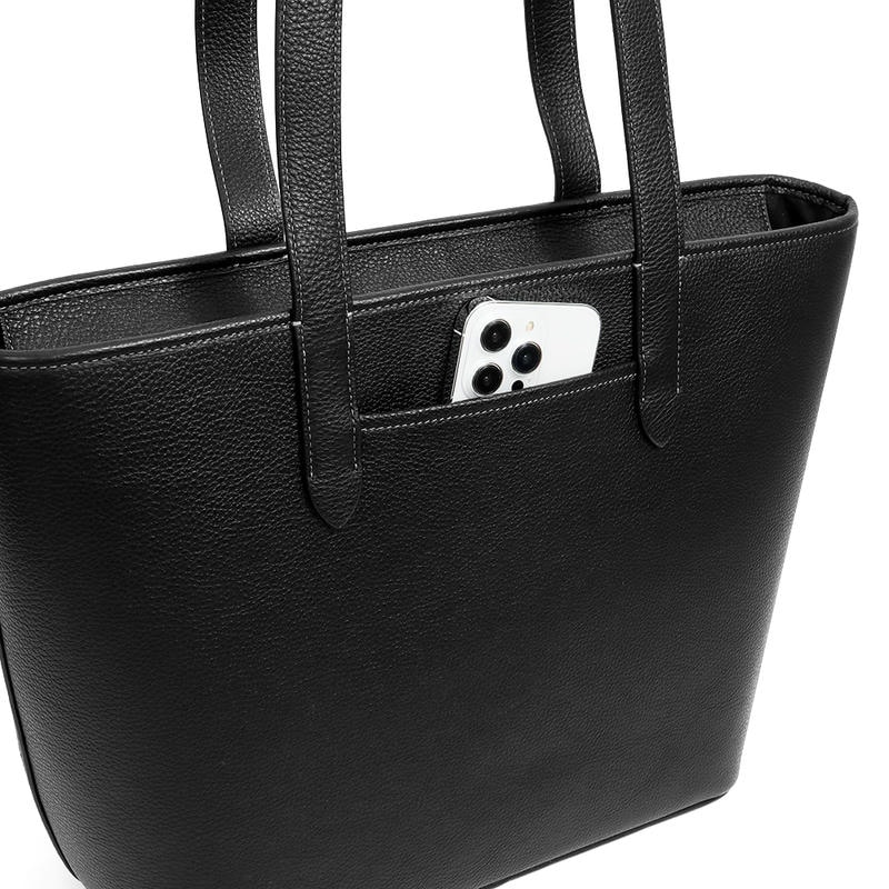 H83 未使用級✨COACH コーチ　トートバッグ　サリバン　レザー　ブラック コーチ アウトレット トートバッグ レディース サリバン トート