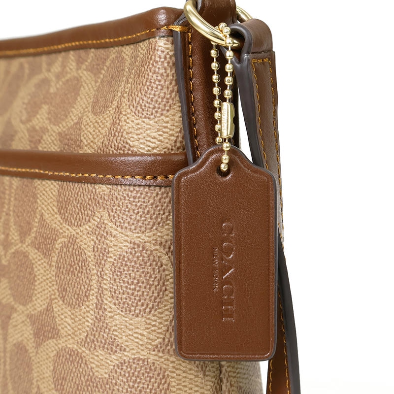 Brandol / COACH コーチ ショルダーバッグ シグネチャー ファイル