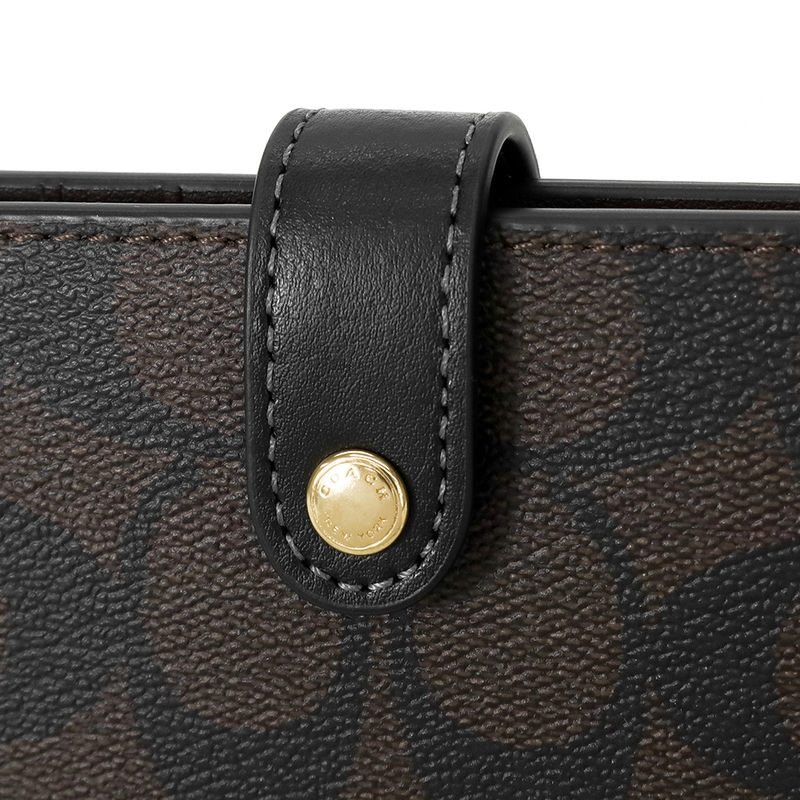 Brandol / COACH コーチ 長財布 シグネチャー スリム ウォレット