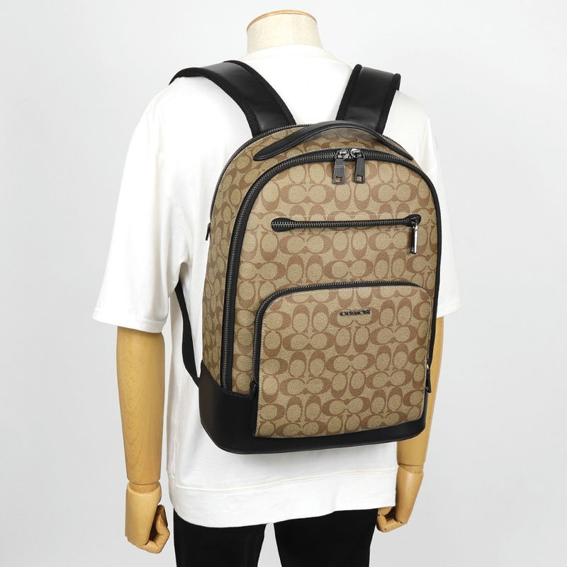 Brandol / COACH コーチ リュックサック シグネチャー キャンバス