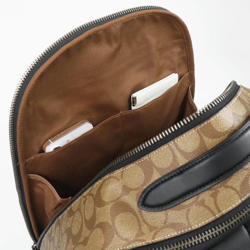 Brandol / COACH コーチ リュックサック シグネチャー キャンバス