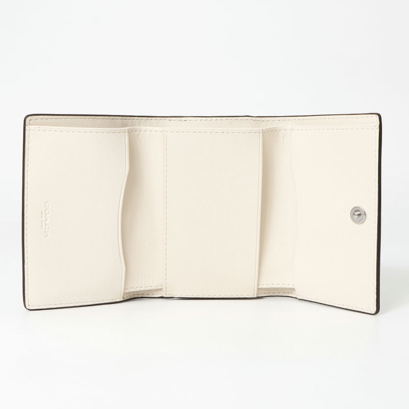 Brandol / COACH コーチ 三つ折り財布 シグネチャー キャンバス