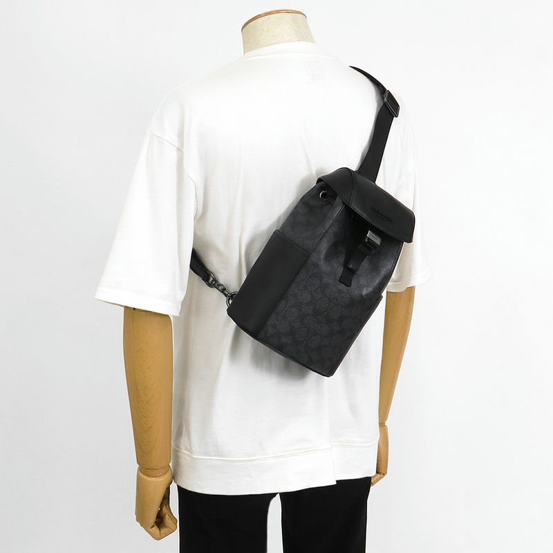 Brandol / COACH コーチ ボディバッグ シグネチャー レーサー パック