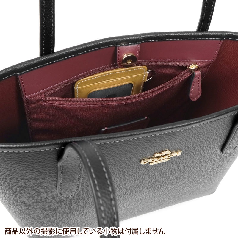 Brandol / COACH コーチ トートバッグ レザー スモールトート ブラック