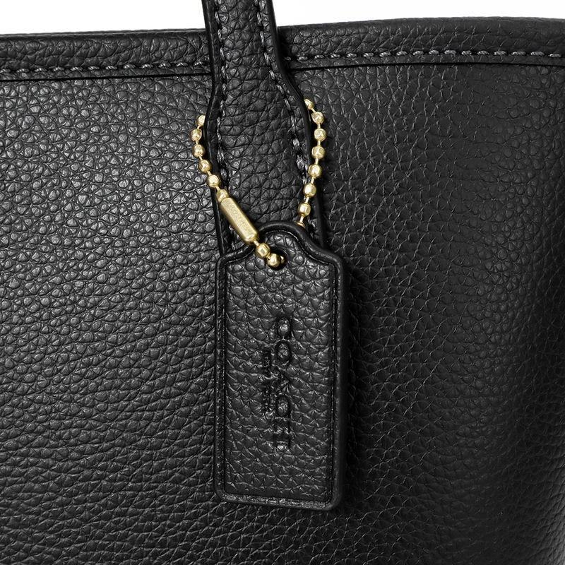 Brandol / COACH コーチ トートバッグ レザー スモールトート ブラック