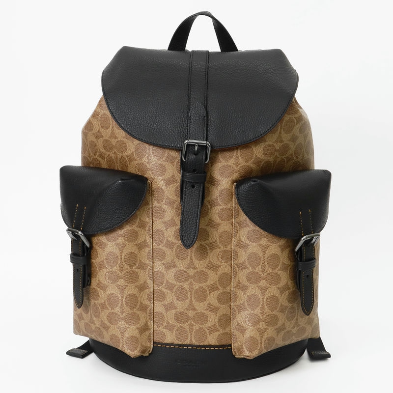Brandol / COACH コーチ リュックサック シグネチャー キャンバス