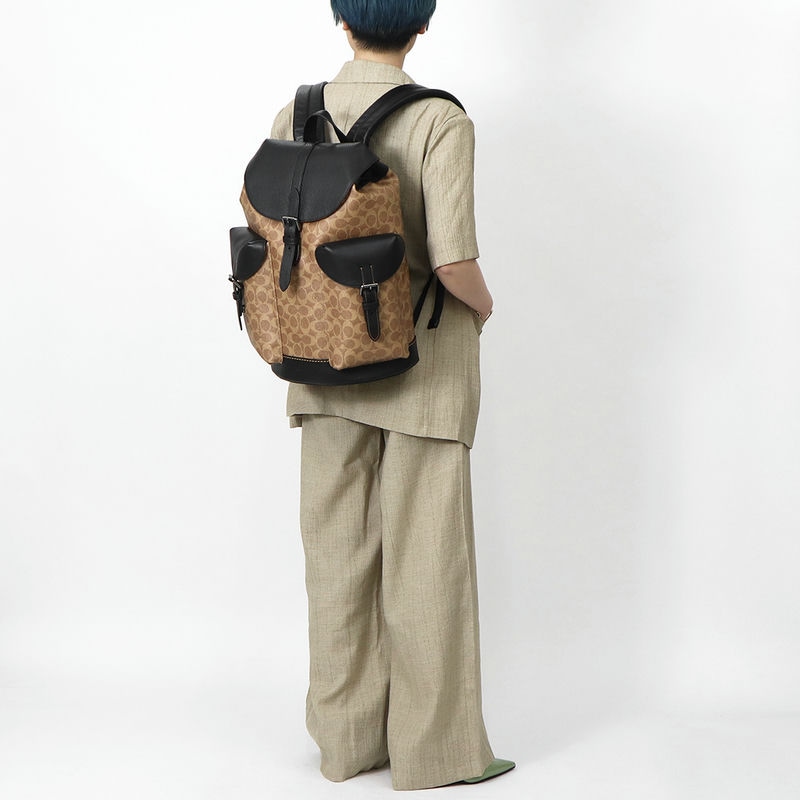 Brandol / COACH コーチ リュックサック シグネチャー キャンバス